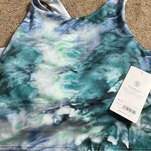 Athleta Conscious Crop Printed D-DD